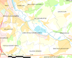 Map commune FR insee code 54300